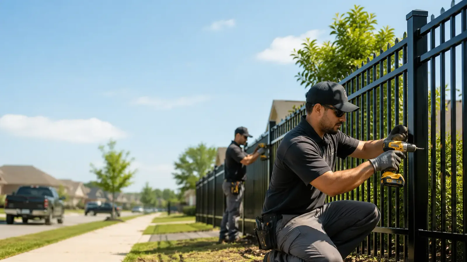 Metal Fence Installation in Wyoming, MI